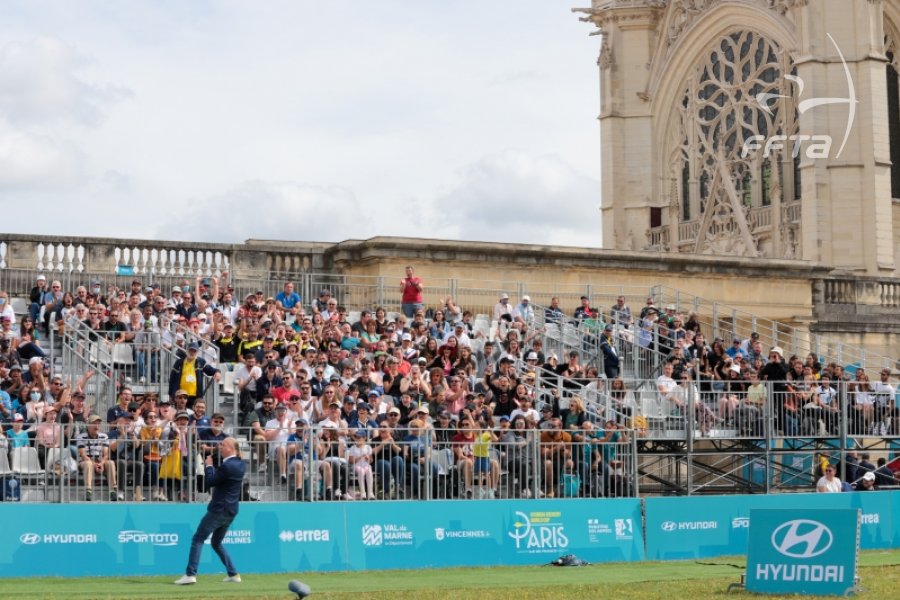 La Coupe du Monde de tir à l'arc Hyundai fait escale à Paris